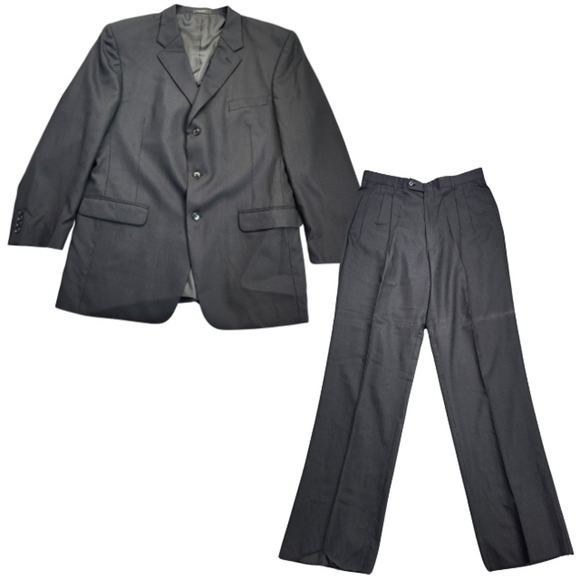 Tommy Hilfiger Other - Tommy Hilfiger 100% Wool Suit Set Jacket Size 50 Long, 34 Waist